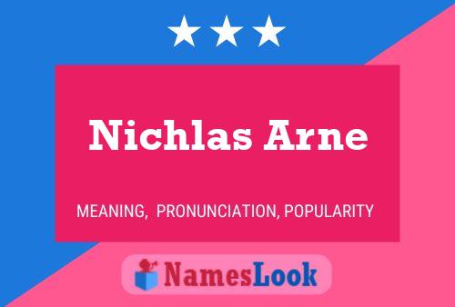 Poster del nome Nichlas Arne