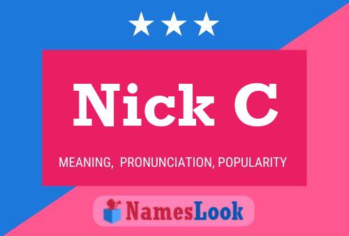 Poster del nome Nick C