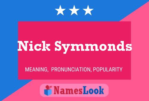 Poster del nome Nick Symmonds