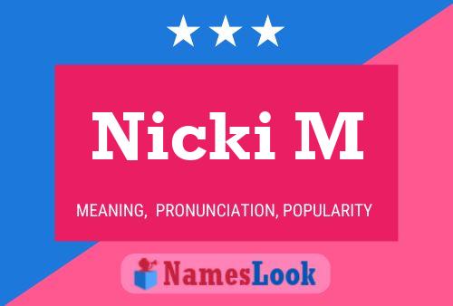 Poster del nome Nicki M