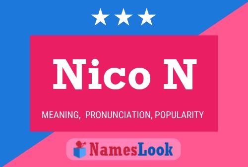 Poster del nome Nico N