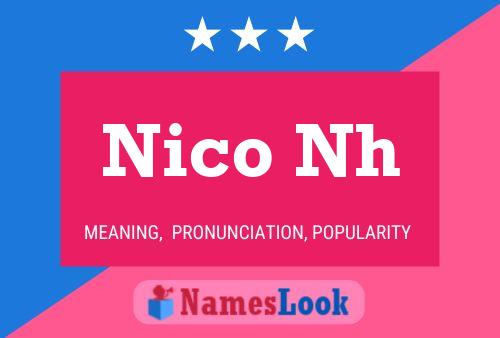 Poster del nome Nico Nh