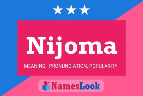 Poster del nome Nijoma