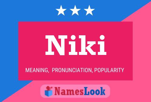 Poster del nome Niki