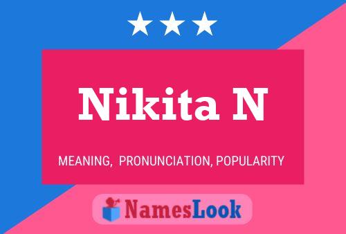 Poster del nome Nikita N