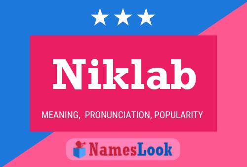 Poster del nome Niklab