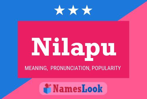 Poster del nome Nilapu