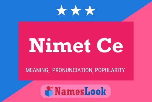 Poster del nome Nimet Ce