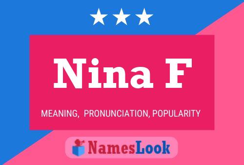 Poster del nome Nina F