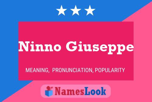 Poster del nome Ninno Giuseppe