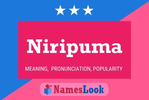 Poster del nome Niripuma