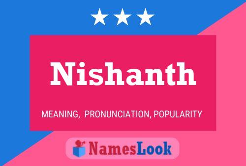 Poster del nome Nishanth