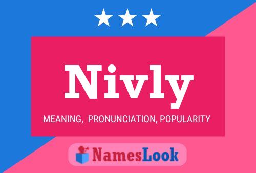 Poster del nome Nivly