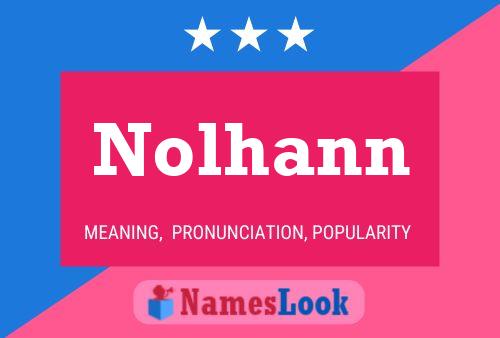 Poster del nome Nolhann