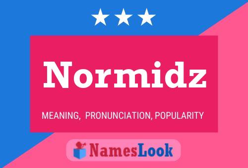 Poster del nome Normidz