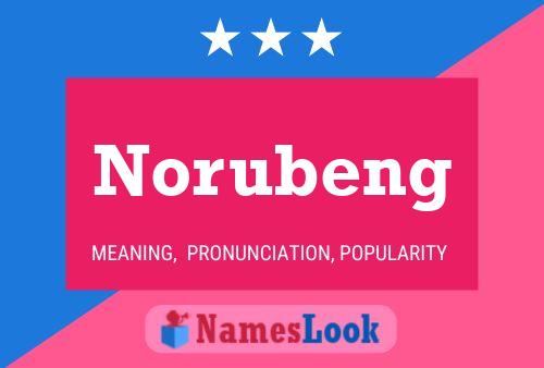 Poster del nome Norubeng