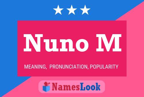 Poster del nome Nuno M