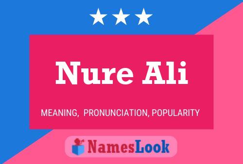 Poster del nome Nure Ali