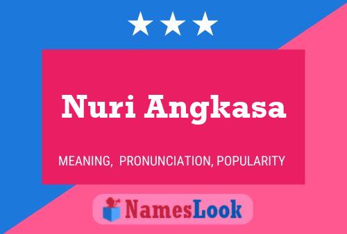 Poster del nome Nuri Angkasa