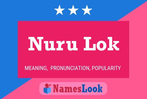 Poster del nome Nuru Lok