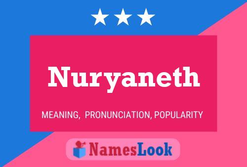 Poster del nome Nuryaneth