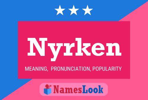 Poster del nome Nyrken