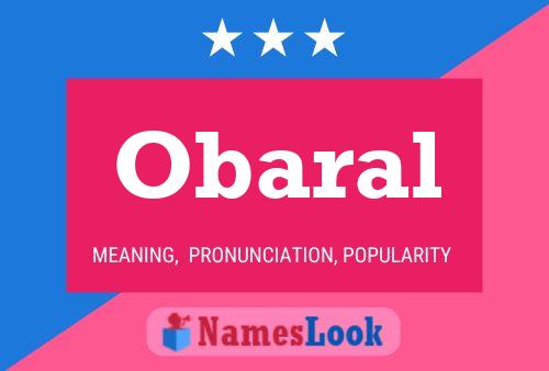 Poster del nome Obaral