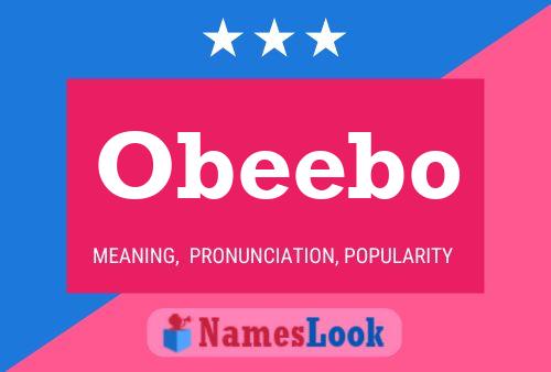 Poster del nome Obeebo