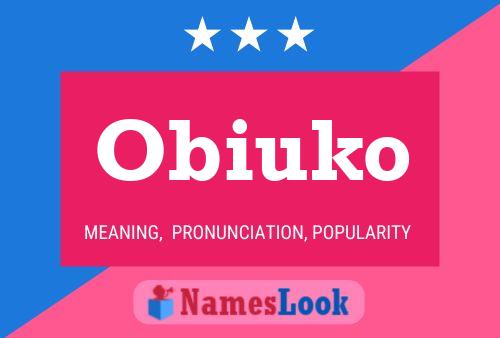 Poster del nome Obiuko