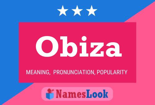 Poster del nome Obiza