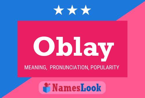 Poster del nome Oblay