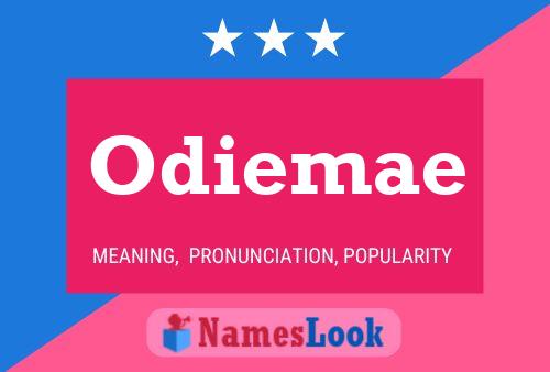 Poster del nome Odiemae