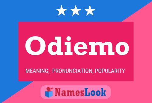 Poster del nome Odiemo