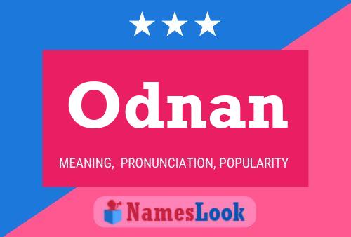 Poster del nome Odnan