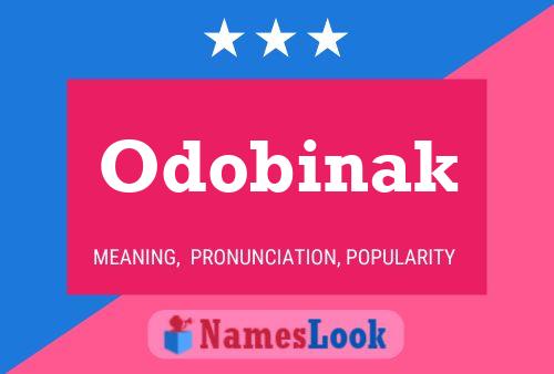 Poster del nome Odobinak