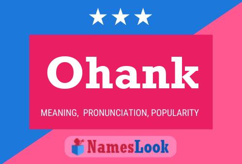 Poster del nome Ohank