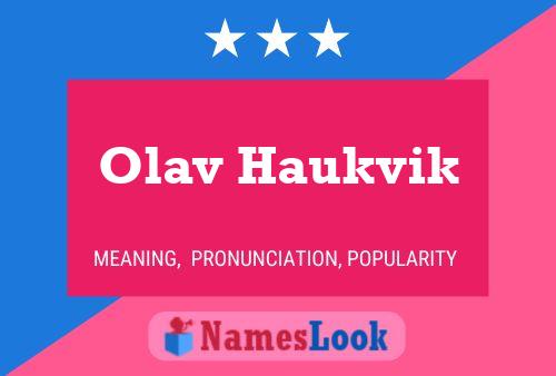 Poster del nome Olav Haukvik