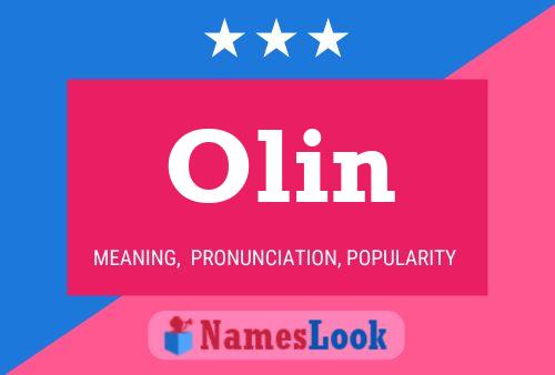 Poster del nome Olin