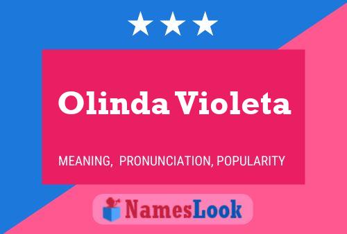 Poster del nome Olinda Violeta