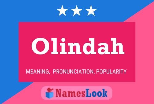 Poster del nome Olindah