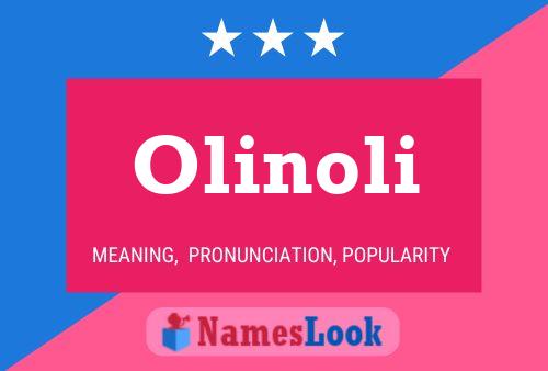 Poster del nome Olinoli