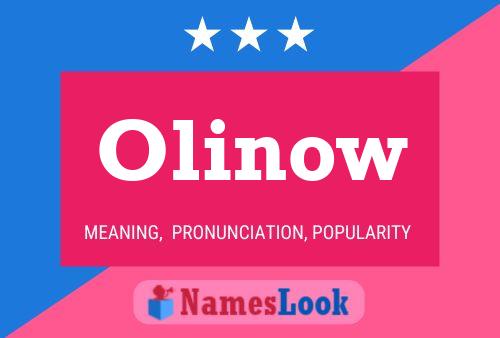 Poster del nome Olinow