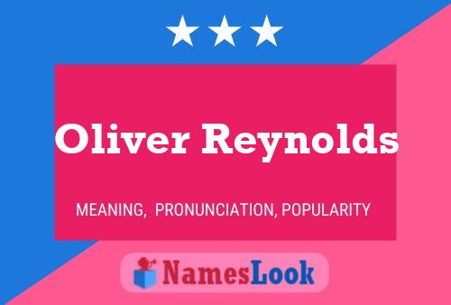 Poster del nome Oliver Reynolds