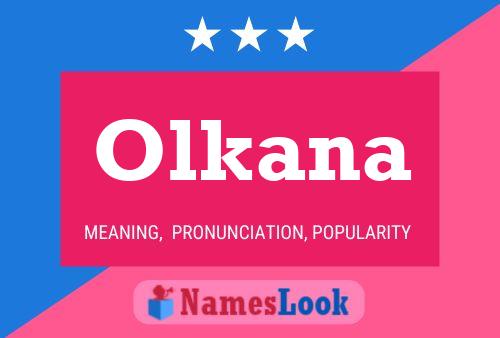 Poster del nome Olkana