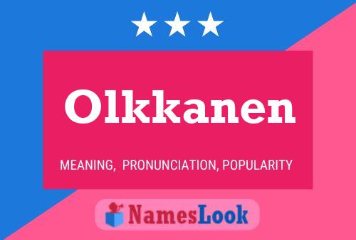 Poster del nome Olkkanen