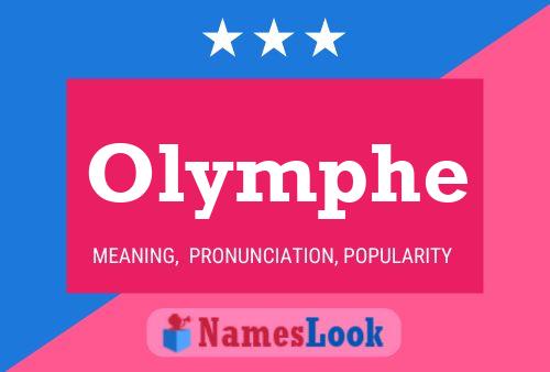 Poster del nome Olymphe