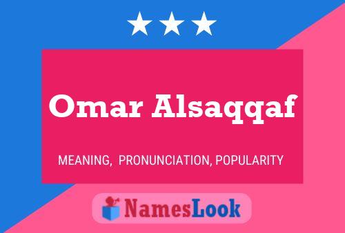 Poster del nome Omar Alsaqqaf