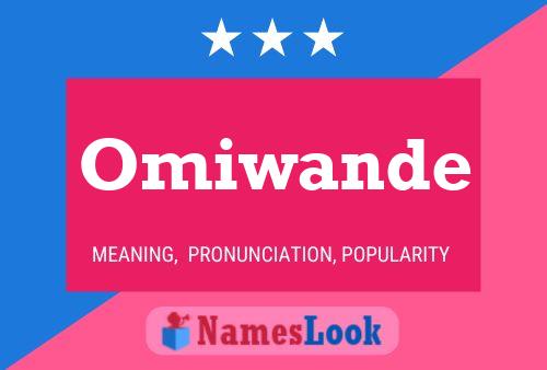 Poster del nome Omiwande