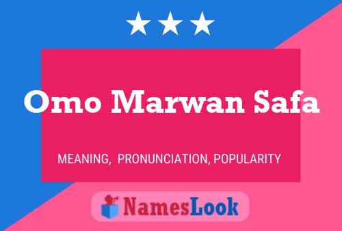 Poster del nome Omo Marwan Safa