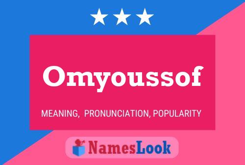 Poster del nome Omyoussof